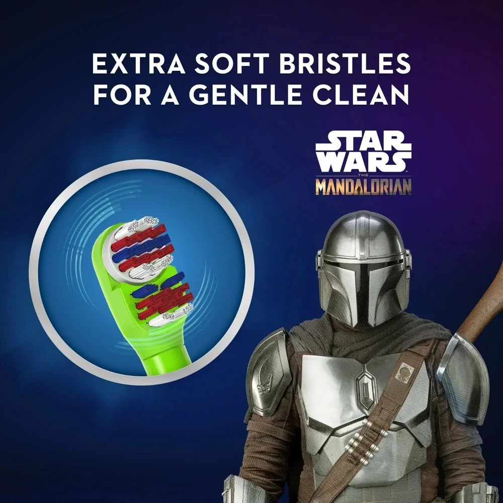 Oral-B The Mandalorian Children's Electric Battery-Powered Toothbrushes Lot of 5